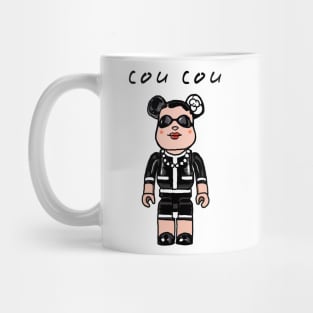 cou you bear brick Mug